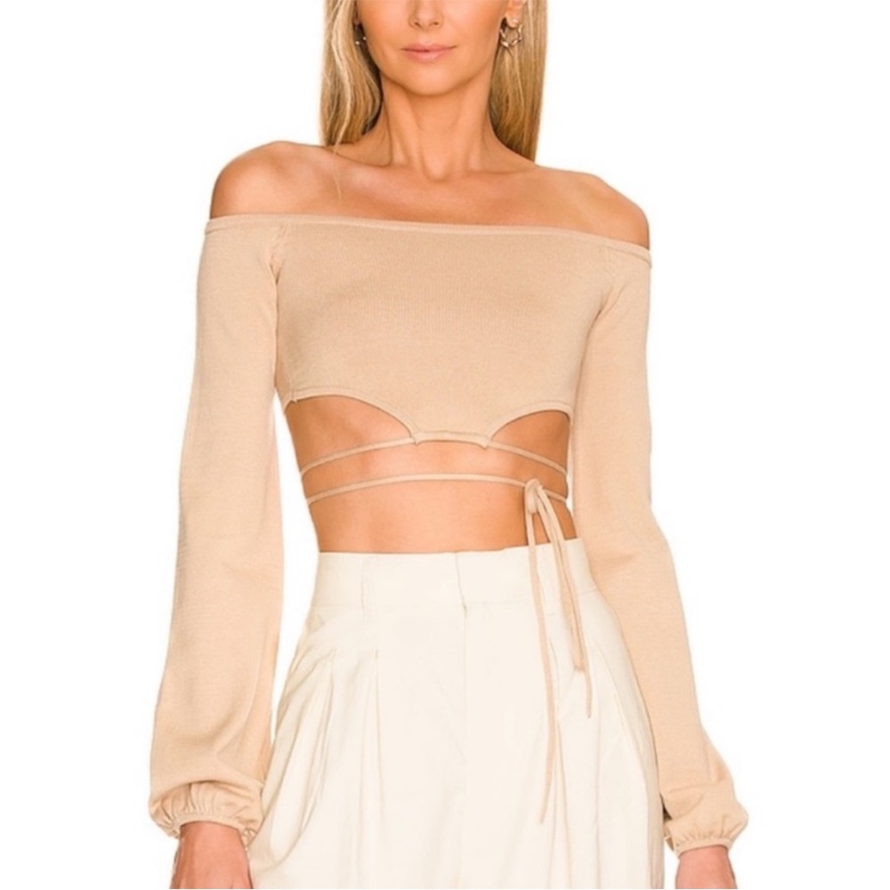 NBD Tadd off the shoulder‎ top NWT SZ M